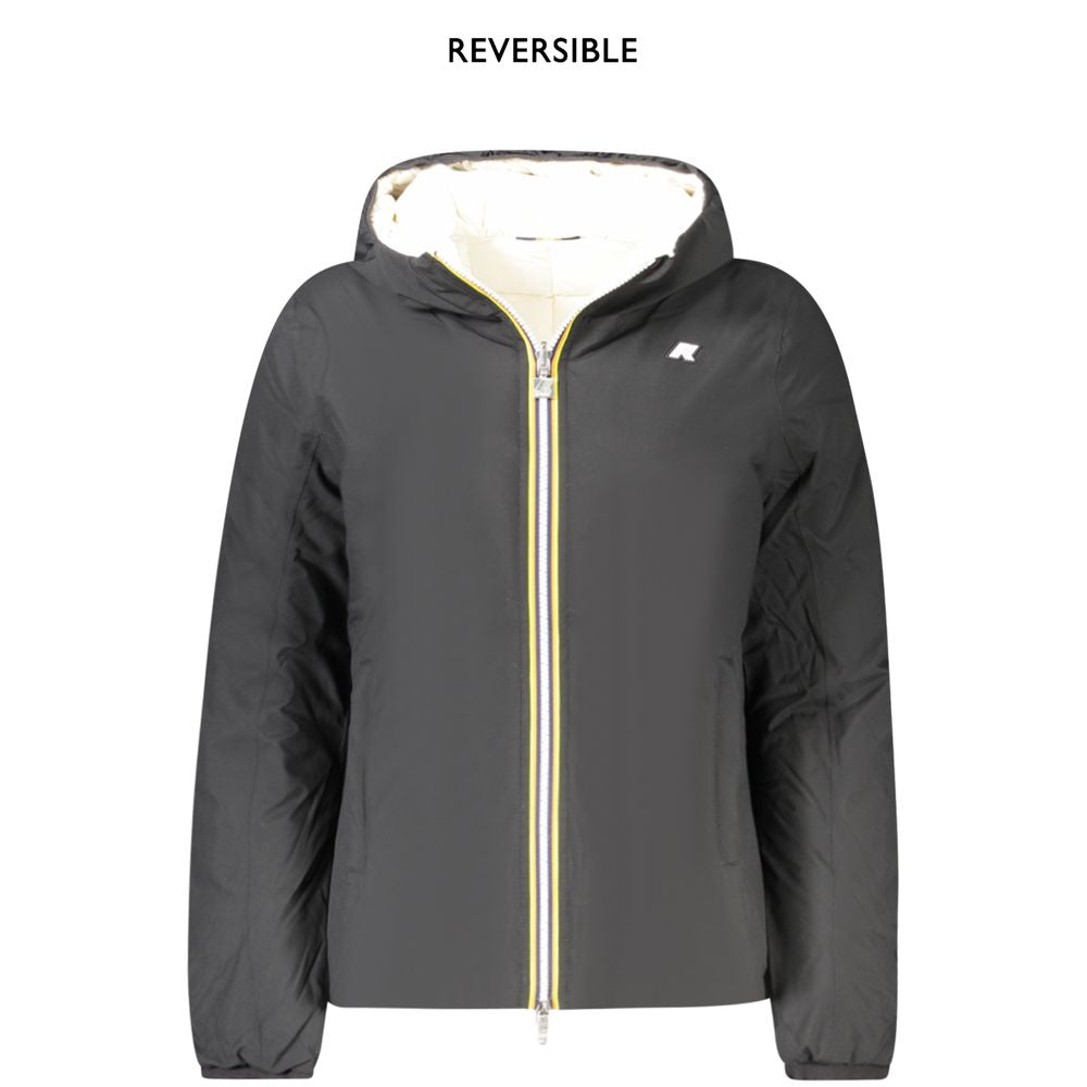 K-Way Black Reversible Polyamide Jacket