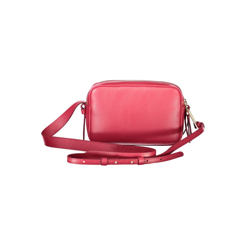 Coccinelle Red Leather Handbag - Malory Bag