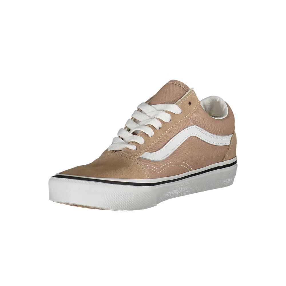 Vans Beige Polyester Old Skool Sneaker