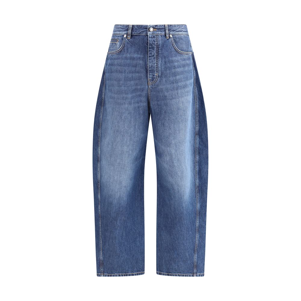 Givenchy Oversized Jeans - Artistic Elegance Meets Modern Design