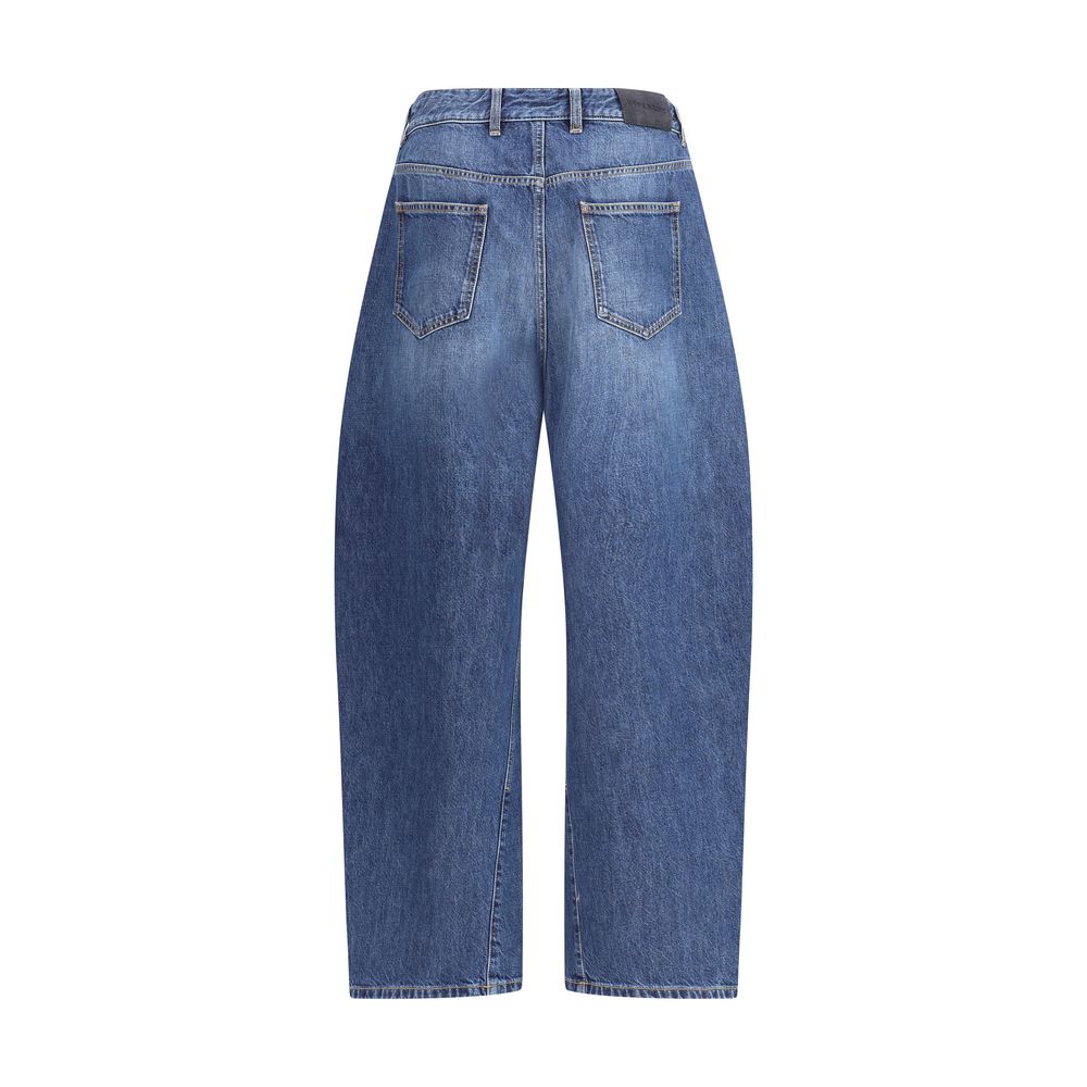 Givenchy Oversized Jeans - Artistic Elegance Meets Modern Design