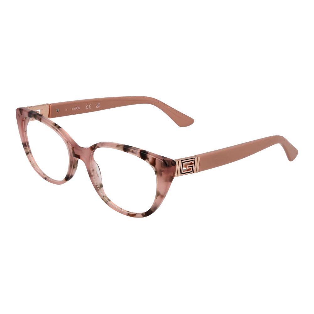 Guess Women’s Optical Glasses – Rose Cat Eye Frame, 51mm