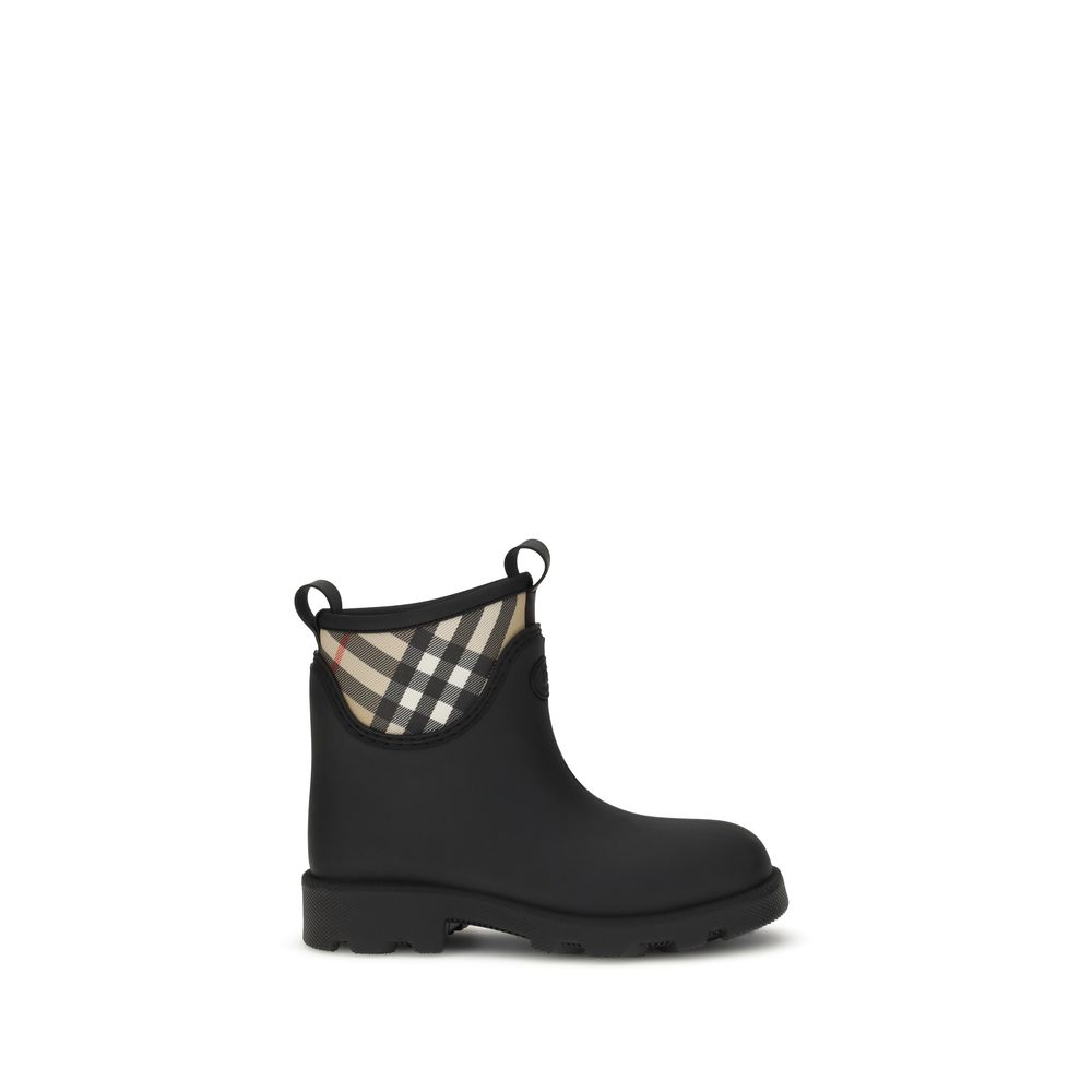 Burberry Marsh Stamp Rubber Ankle Boots