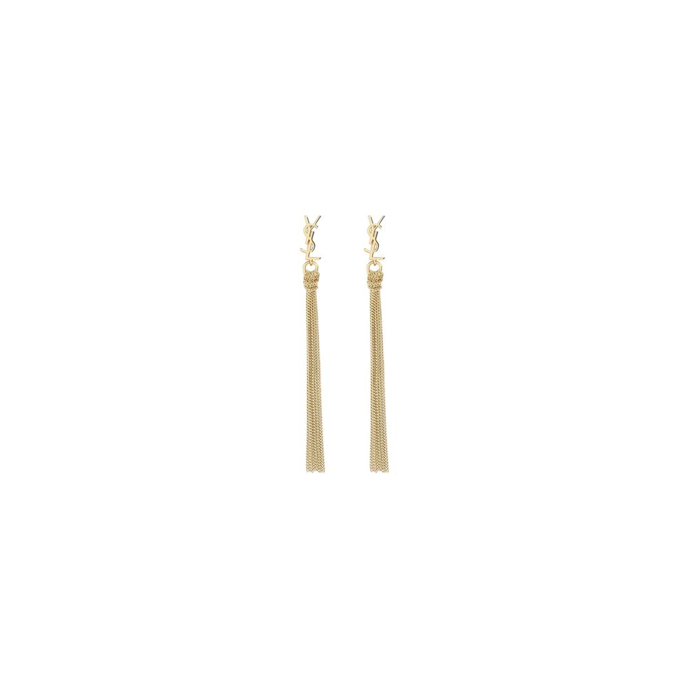 Saint Laurent Bo Pompons Earrings