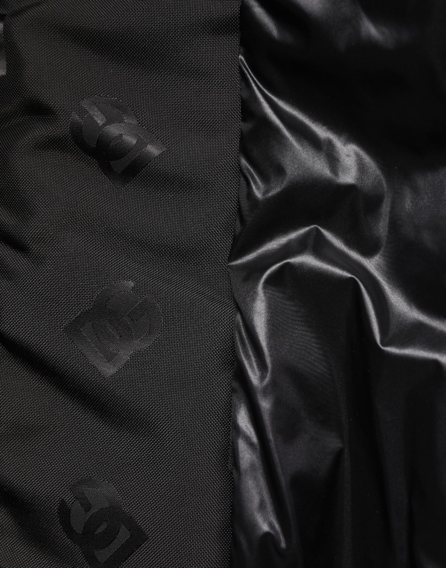 Dolce & Gabbana Black Cargo Windbreaker Logo Mania Jacket