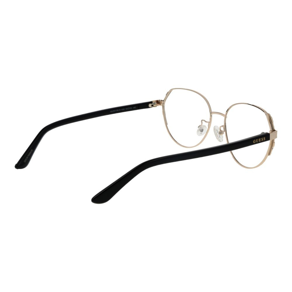 Guess Women’s Optical Frames – Gold Square Full-Rim, 53mm