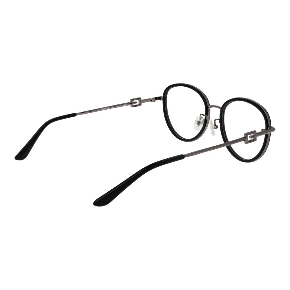 Guess Women’s Optical Frames – Black Round Style, 53mm