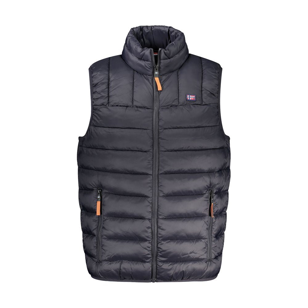 Norway 1963 Black Polyamide Sleeveless Jacket