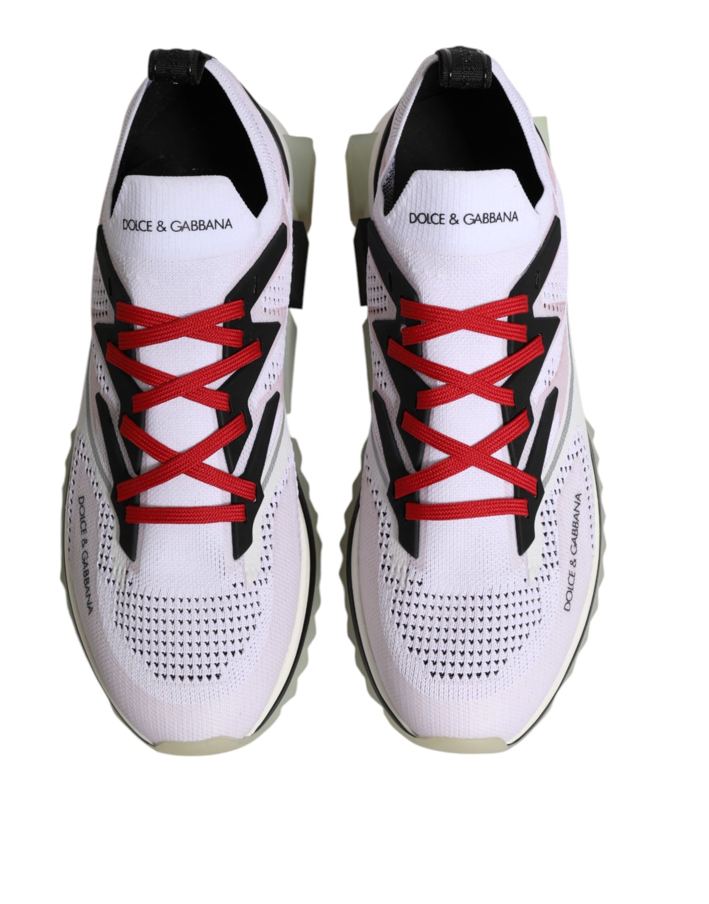 Dolce & Gabbana White SORRENTO Sport Stretch Sneakers