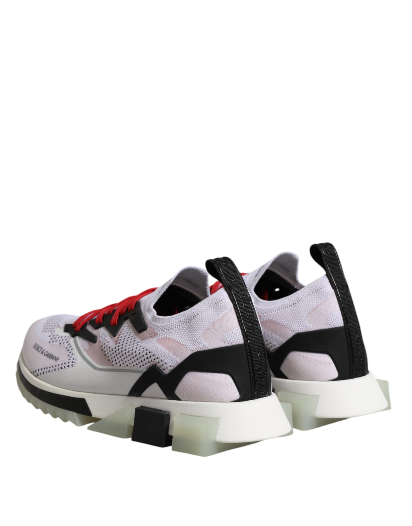 Dolce & Gabbana White SORRENTO Sport Stretch Sneakers