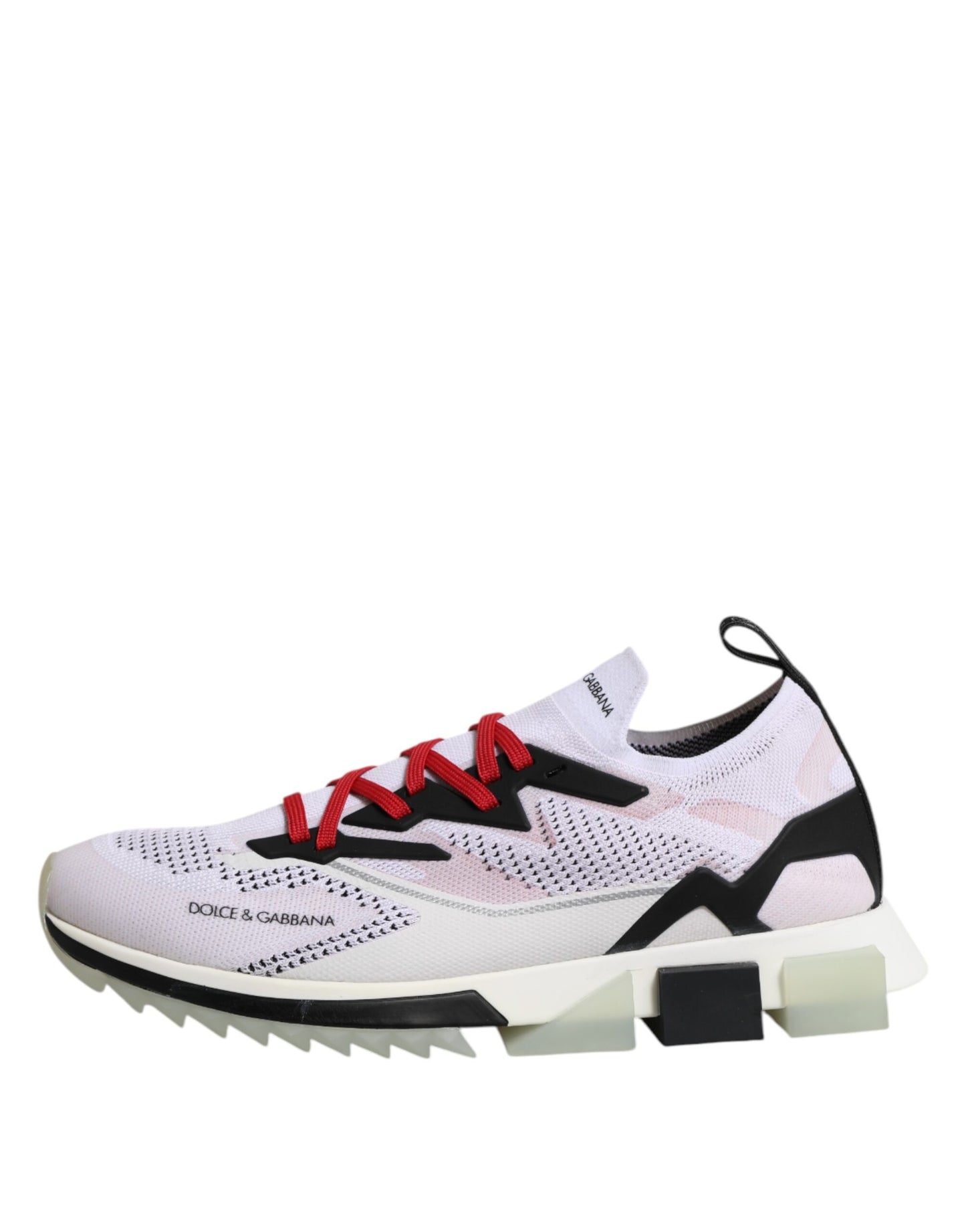 Dolce & Gabbana White SORRENTO Sport Stretch Sneakers