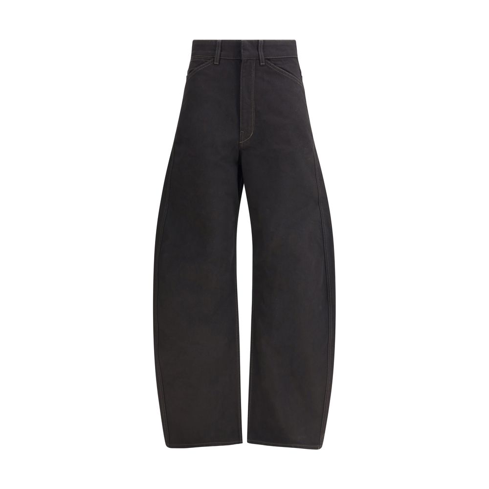 Lemaire High Waisted Barrel Pants