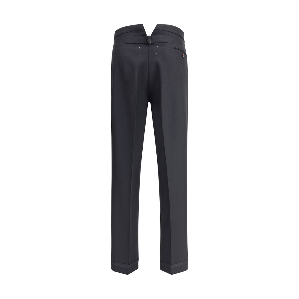 Maison Margiela Wool Pleated Pants