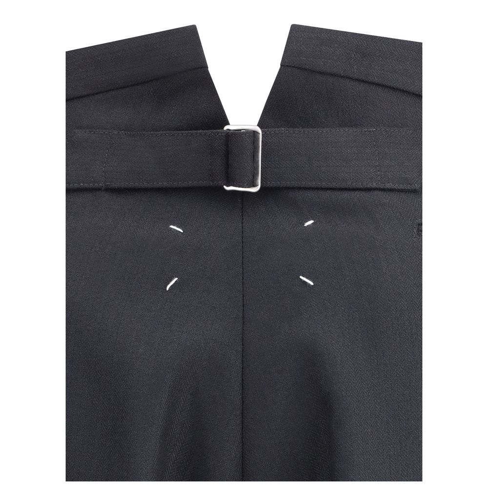 Maison Margiela Wool Pleated Pants