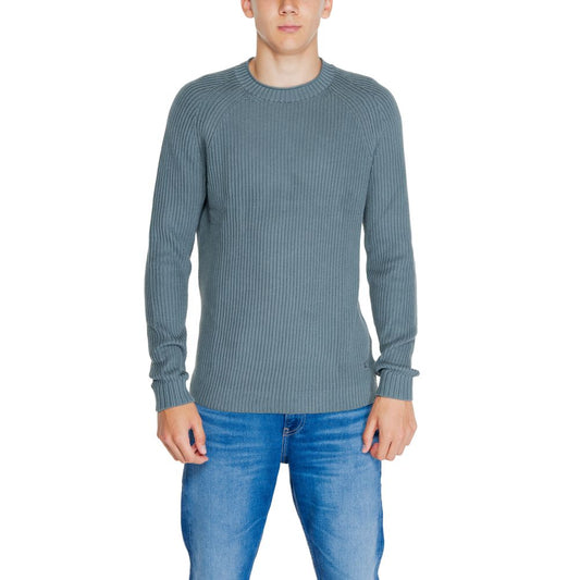Calvin Klein Jeans Green Organic Cotton Sweater for Men
