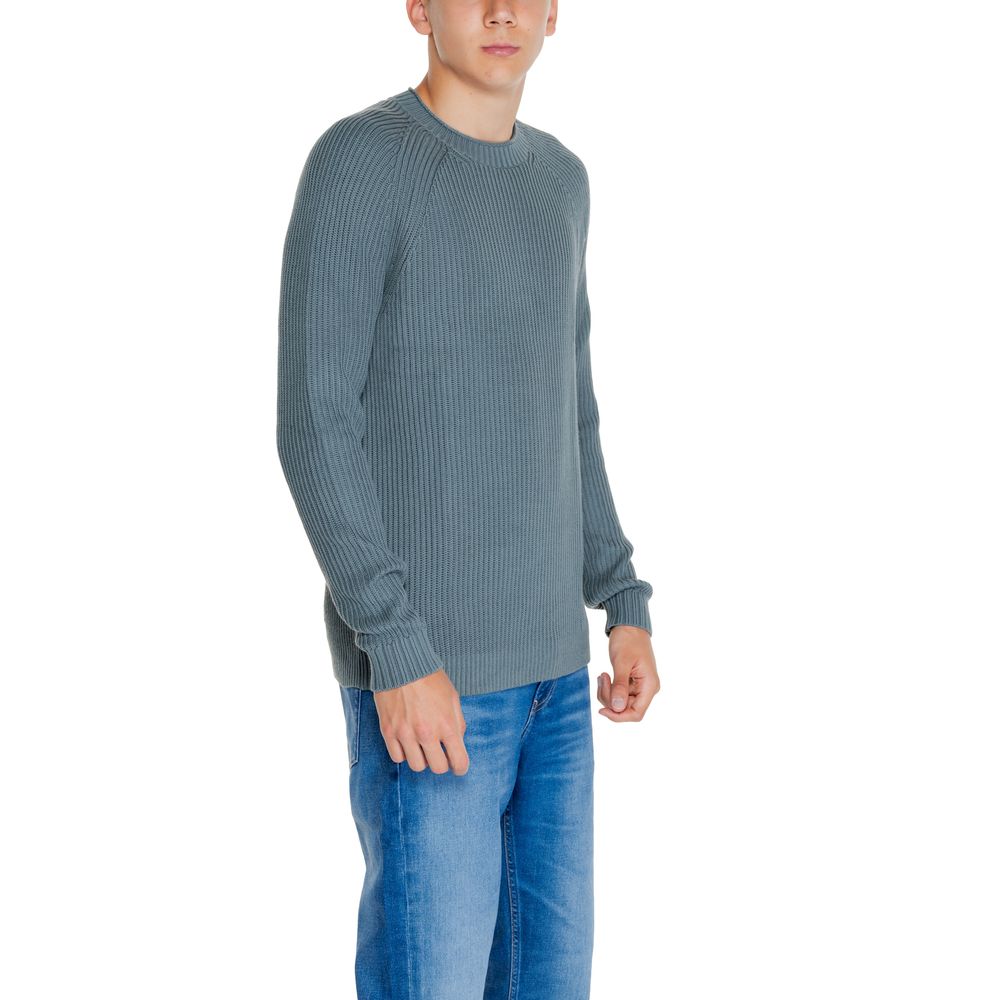 Calvin Klein Jeans Green Organic Cotton Sweater for Men