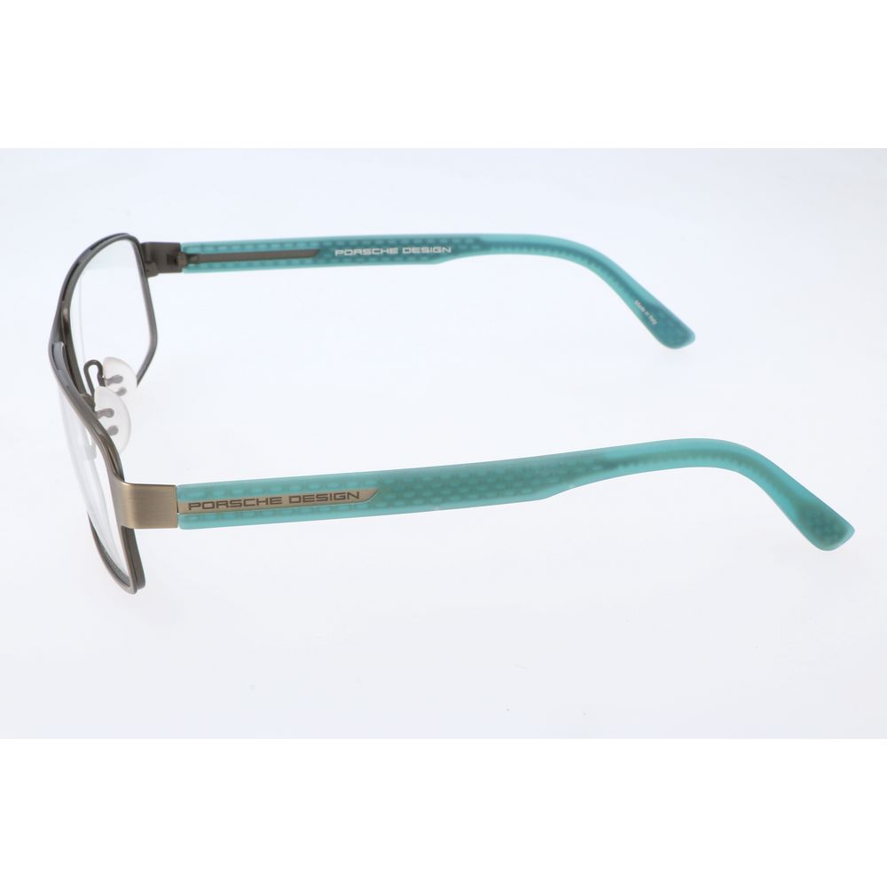 Porsche Design Men's Optical Glasses – Aged Gold and Turquoise 58mm