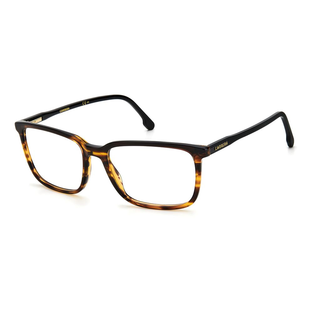 Carrera Brown Acetate Frames – Square Full-Rim Design, 56mm