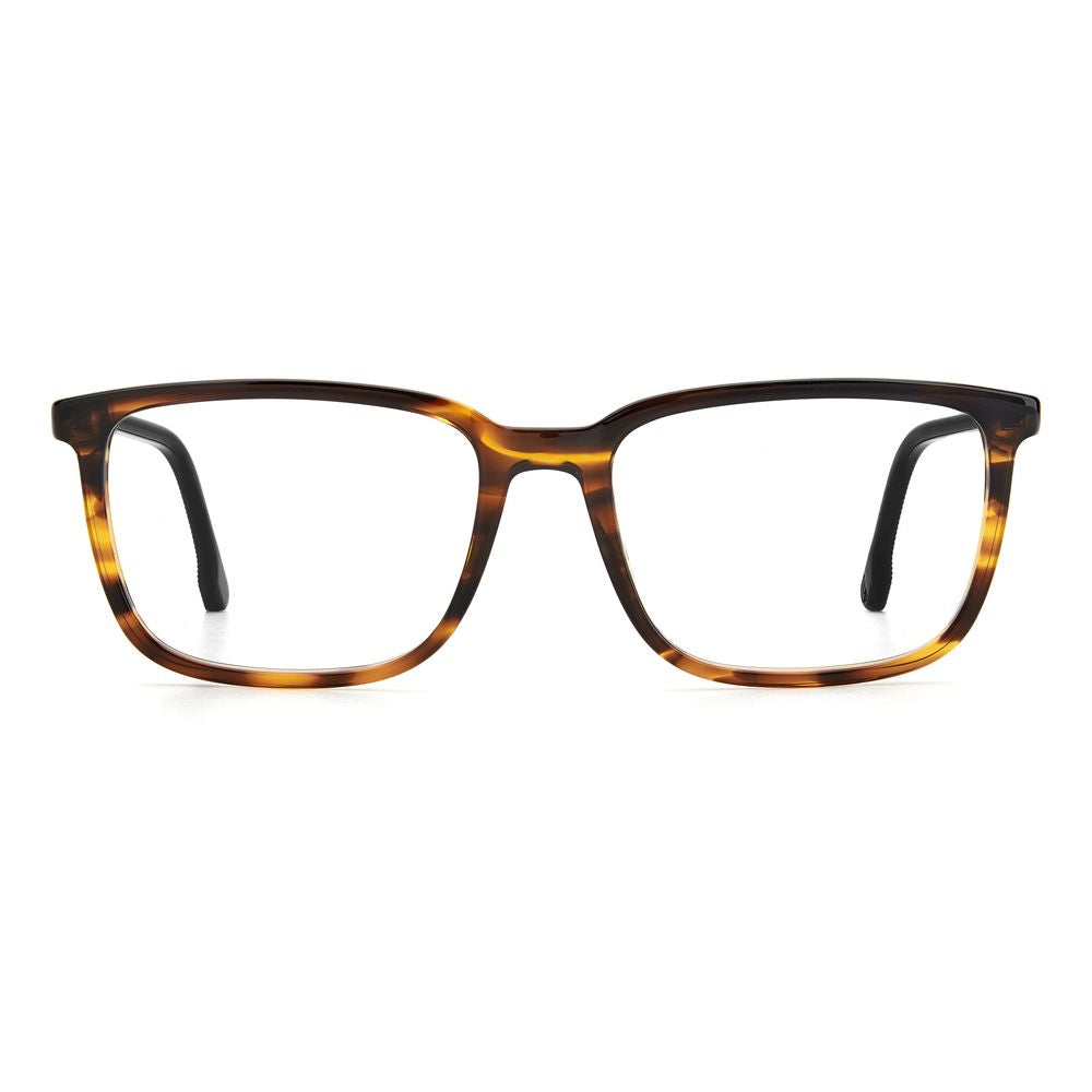 Carrera Brown Acetate Frames – Square Full-Rim Design, 56mm
