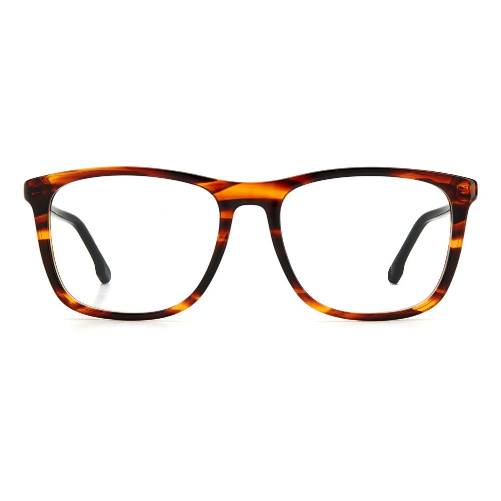 Carrera Brown Acetate Frames – Stylish Square Full-Rim Glasses