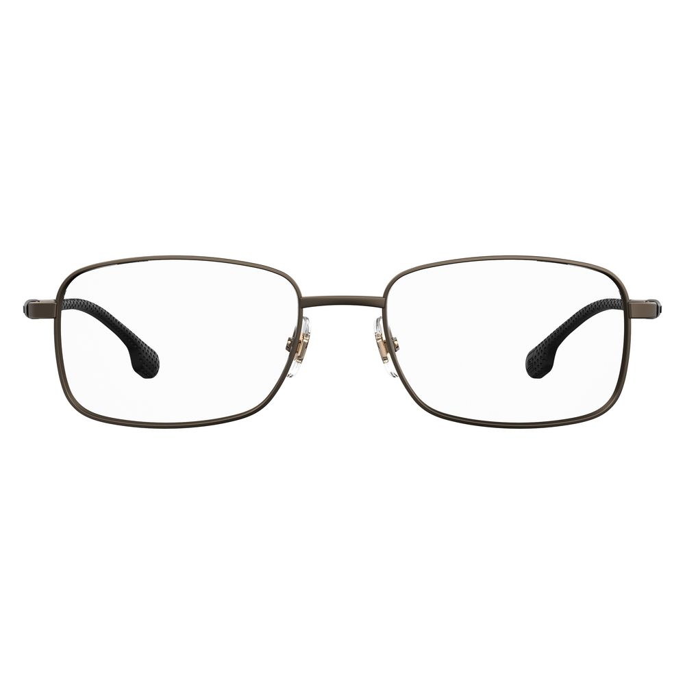 Carrera Men's Optical Glasses – Bronze Metal Square Frame, 55mm