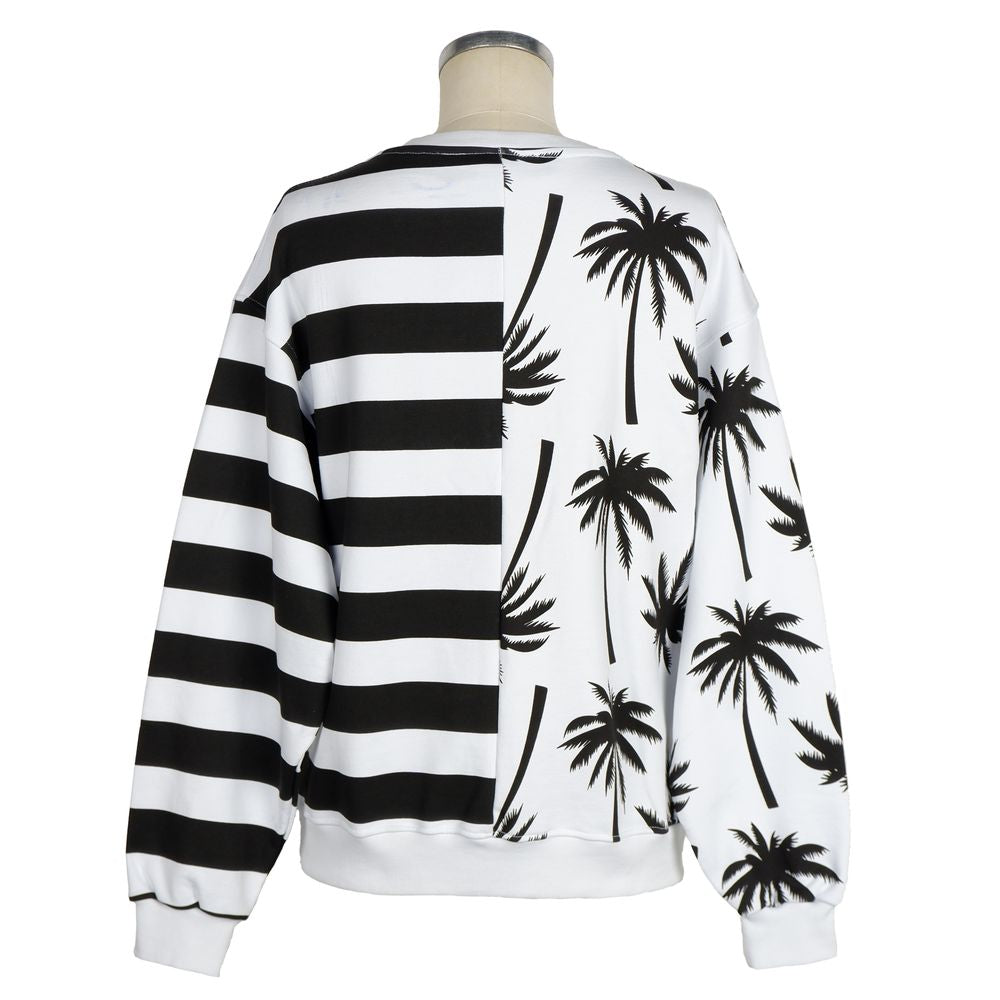Comme Des Fuckdown Black Striped Cotton Sweater