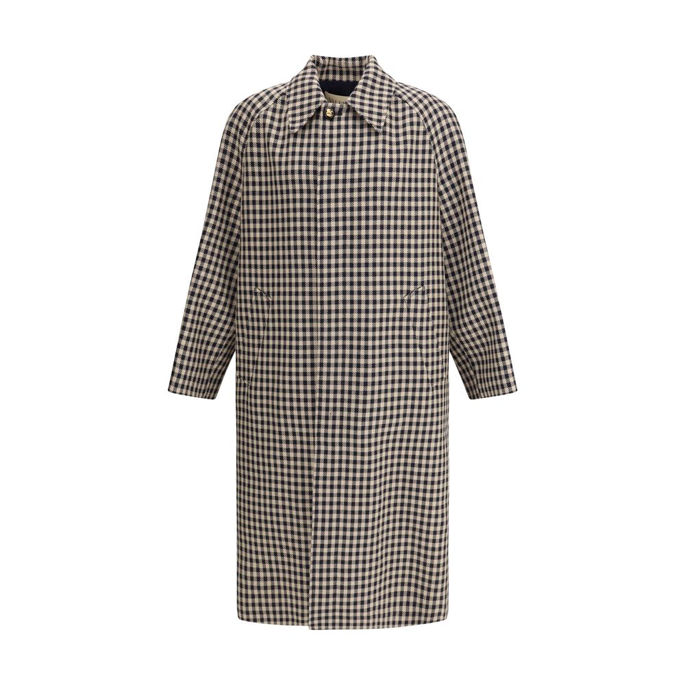 Valentino Vichy Check Coat