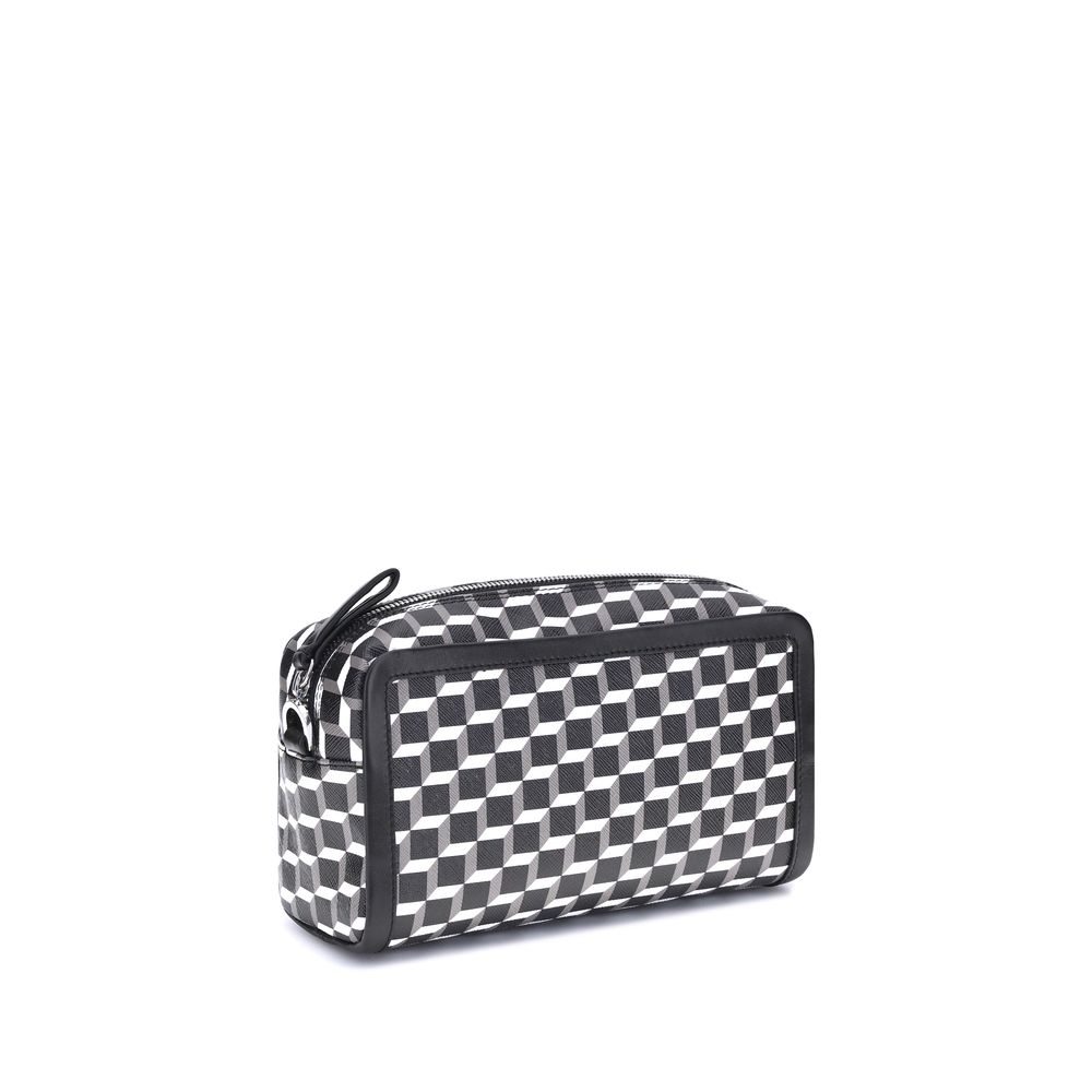 Pierre Hardy Cube Box Shoulder Bag - Calfskin Elegance Meets Geometric Style