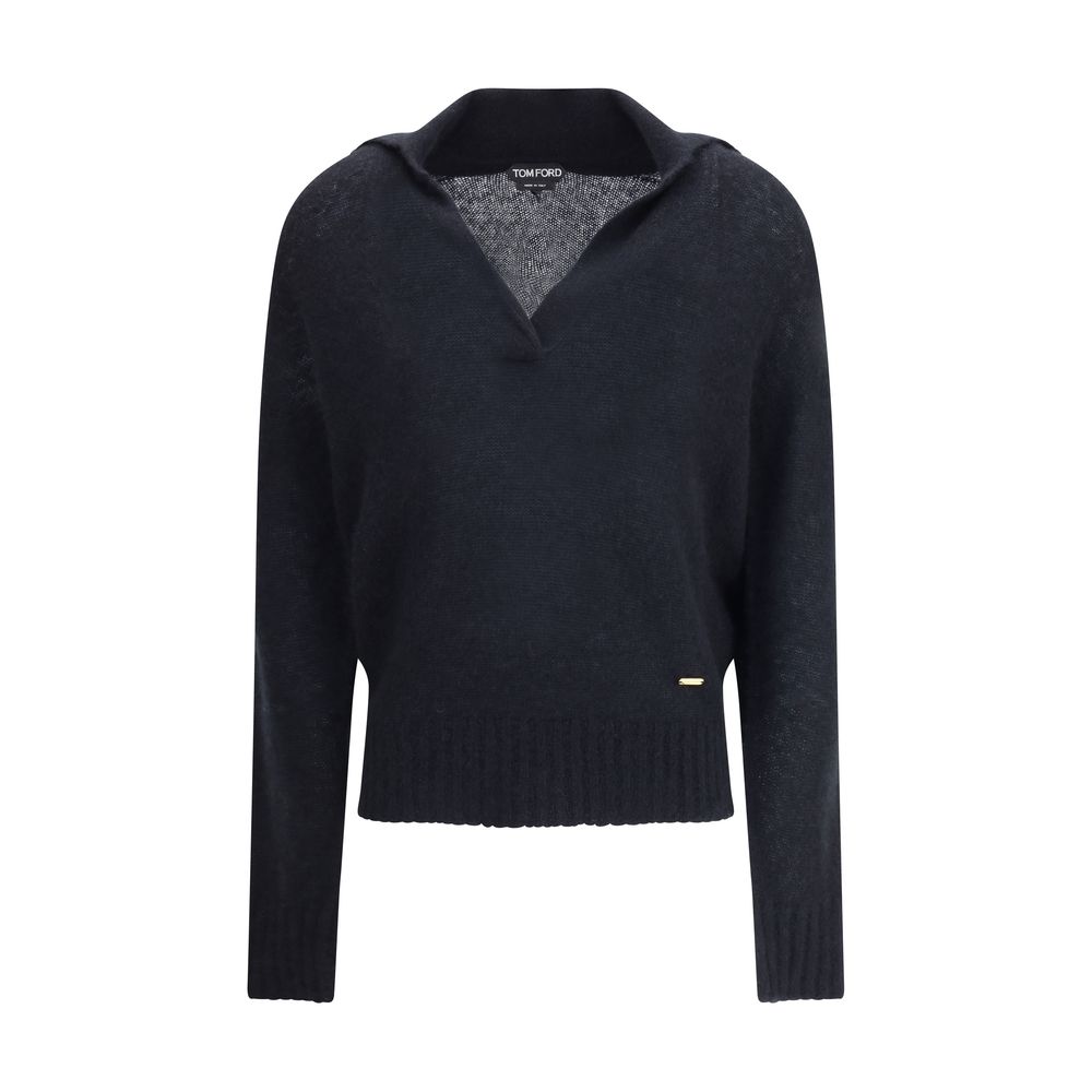 Tom Ford Cashmere Polo Sweater - Timeless Elegance Redefined