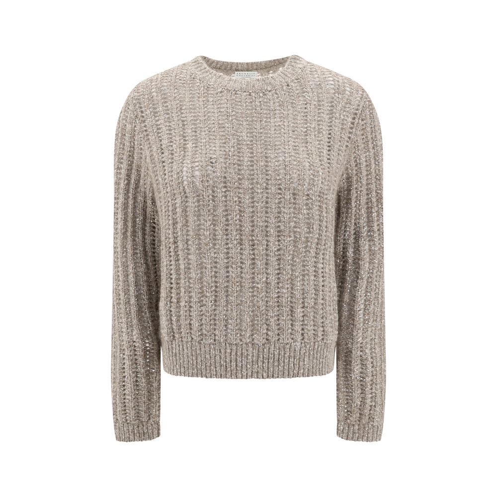 Brunello Cucinelli Lambswool Sweater - A Symphony of Sophistication and Comfort