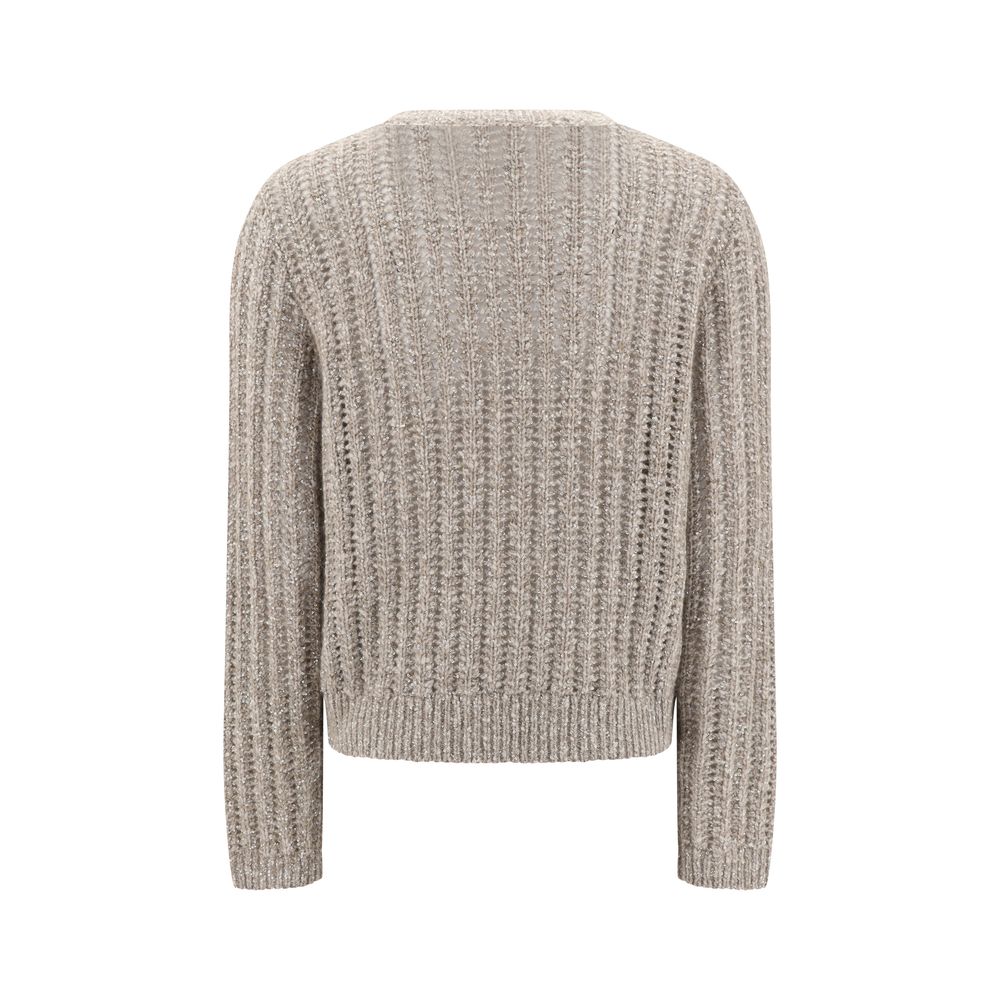 Brunello Cucinelli Lambswool Sweater - A Symphony of Sophistication and Comfort