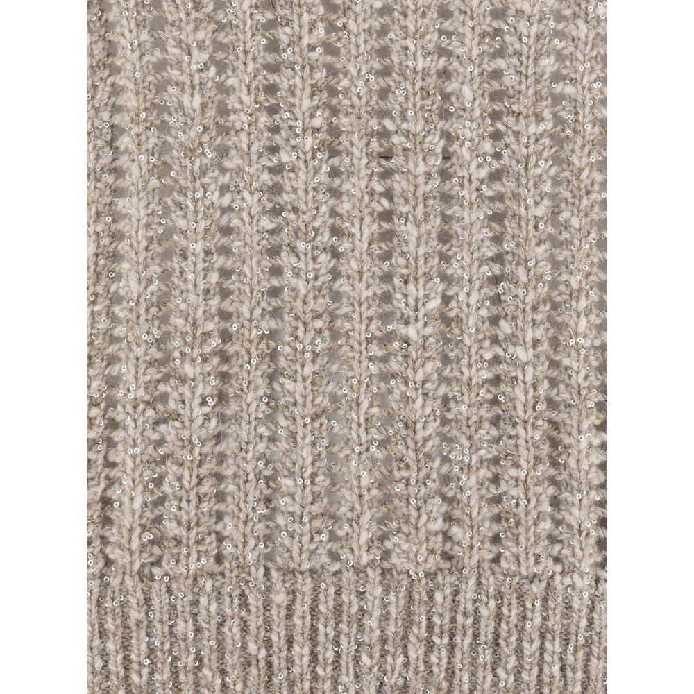 Brunello Cucinelli Lambswool Sweater - A Symphony of Sophistication and Comfort