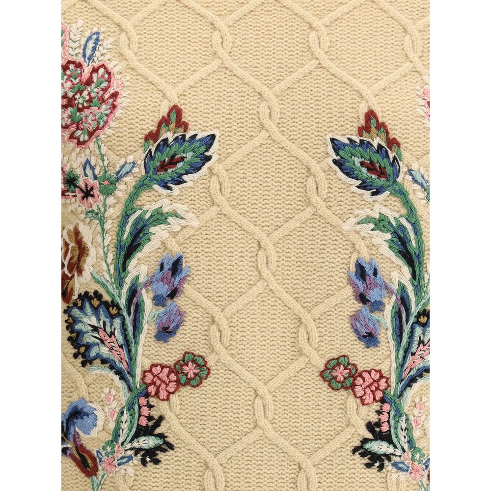 Etro Floral Embroidery Sweater