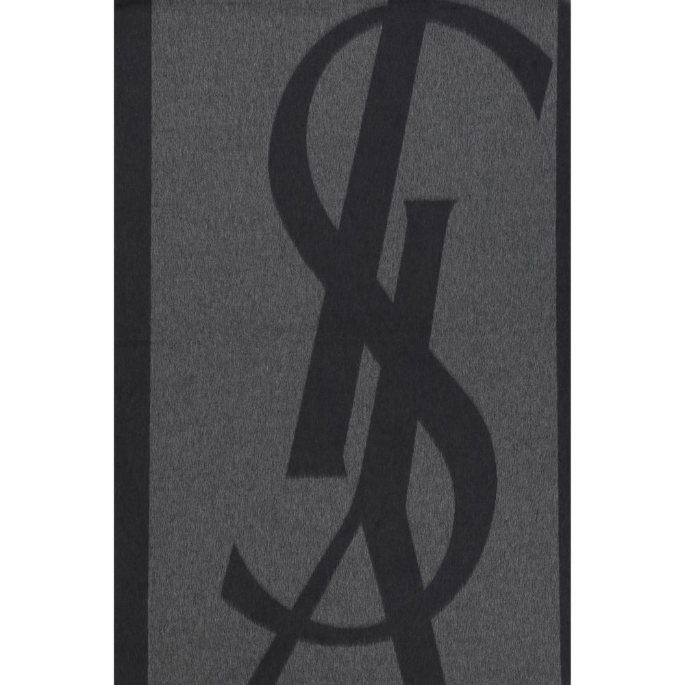 Saint Laurent Cassandre Scarf - Luxurious Silk Statement Piece