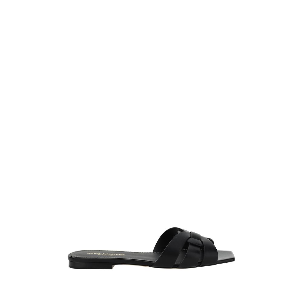 Saint Laurent Calfskin Sandals