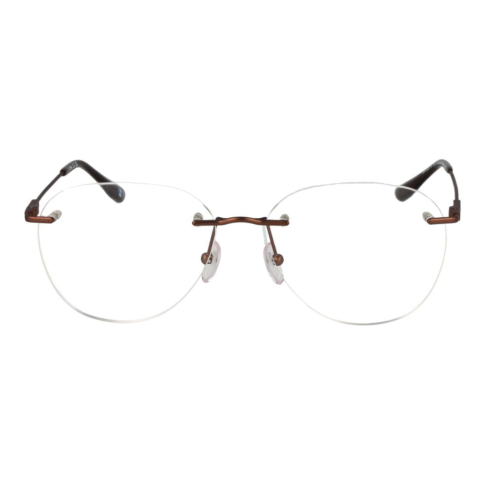 BMW Men's Optical Frames – Bronze Rimless, 56mm
