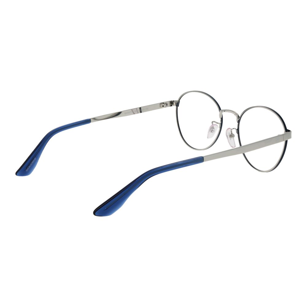 BMW Blue Men’s Optical Frames – Round Full-Rim Design