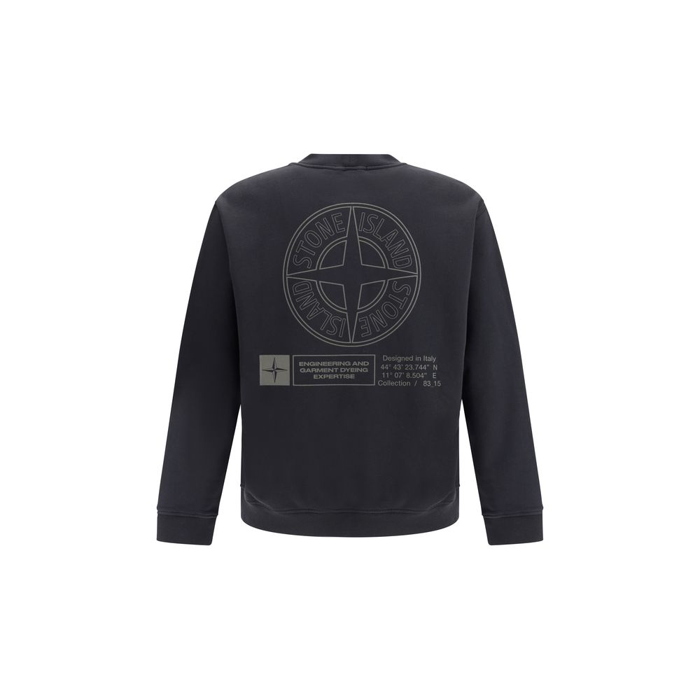 Stone Island Logo Sweatshirt - Classic Comfort and Style
