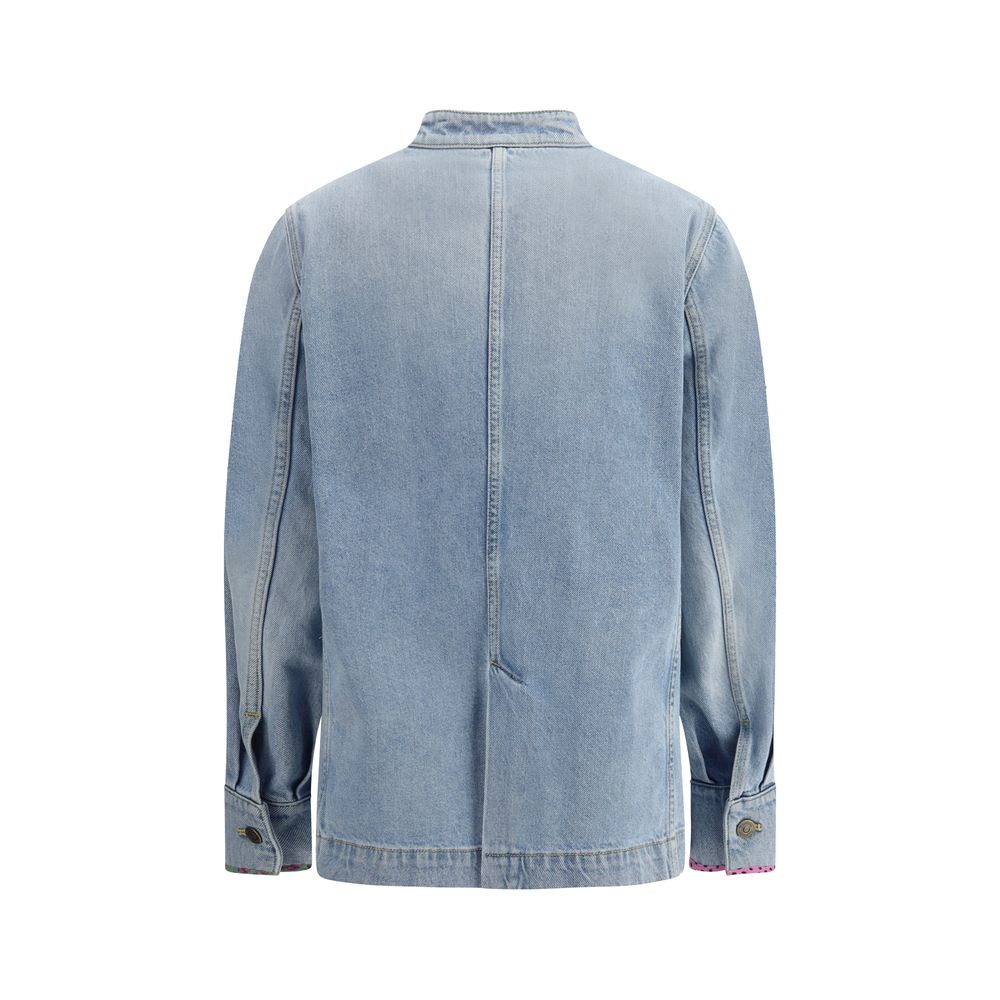 Valentino Denim Jacket with Embroidery