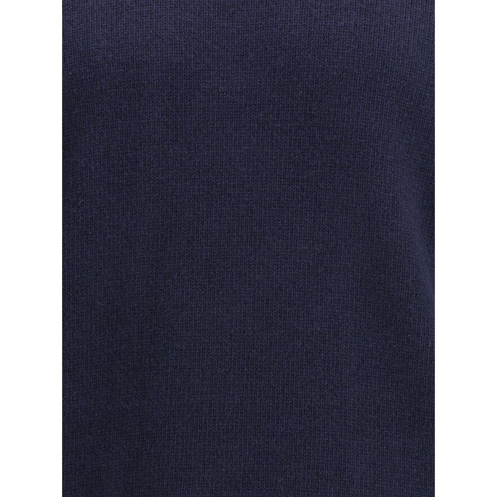 Stone Island Logoed Sweater - Classic Wool Design for Effortless Style