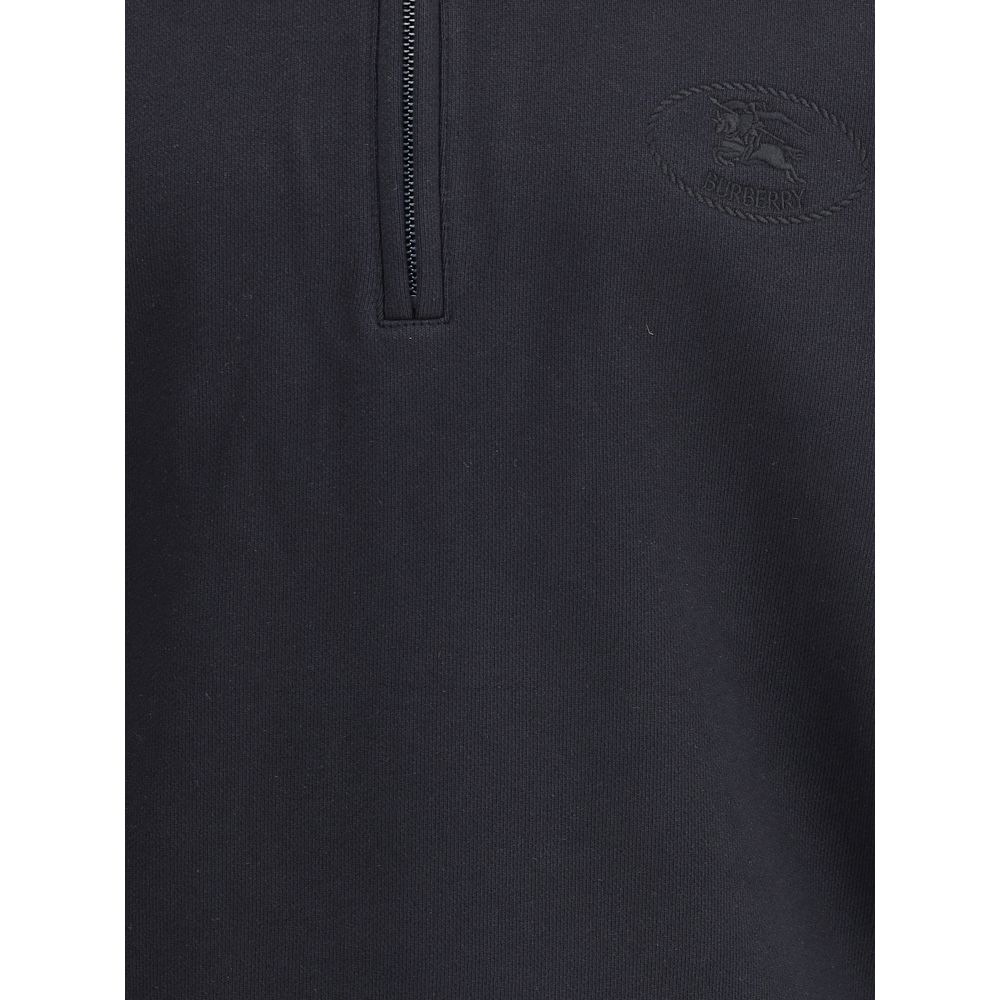 Burberry Cotton Sweatshirt with Archivio Check Pattern