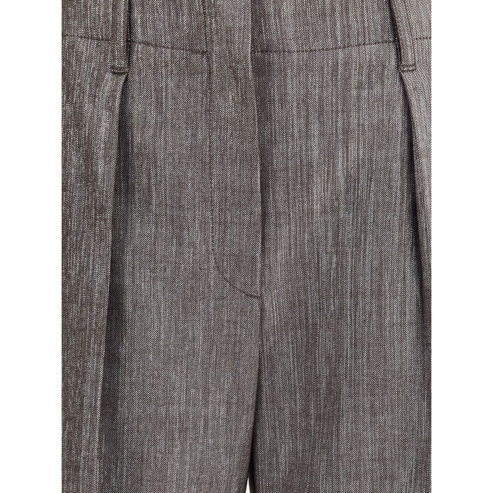 Brunello Cucinelli Lurex Effect Pants