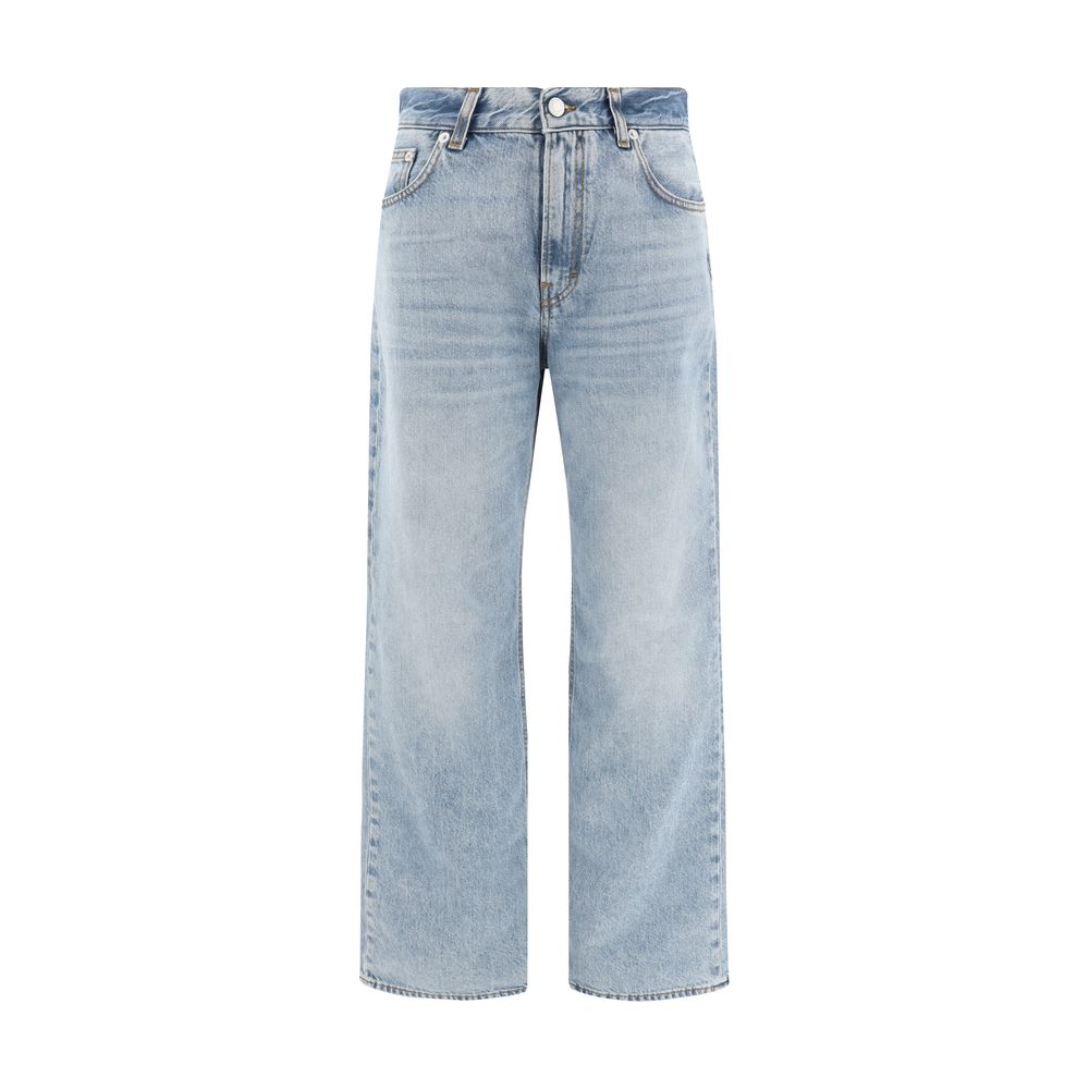 Haikure Korea Jeans - Wide-Leg Comfort with Contemporary Style