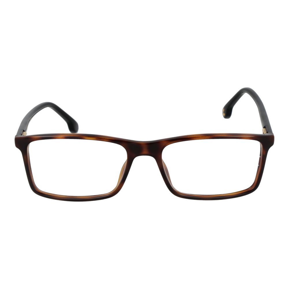 Carrera Brown Unisex Optical Frames – Rectangle Full-Rim, 55mm
