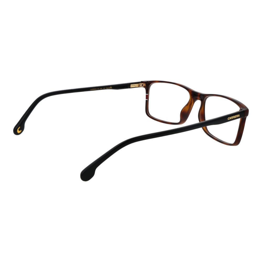 Carrera Brown Unisex Optical Frames – Rectangle Full-Rim, 55mm