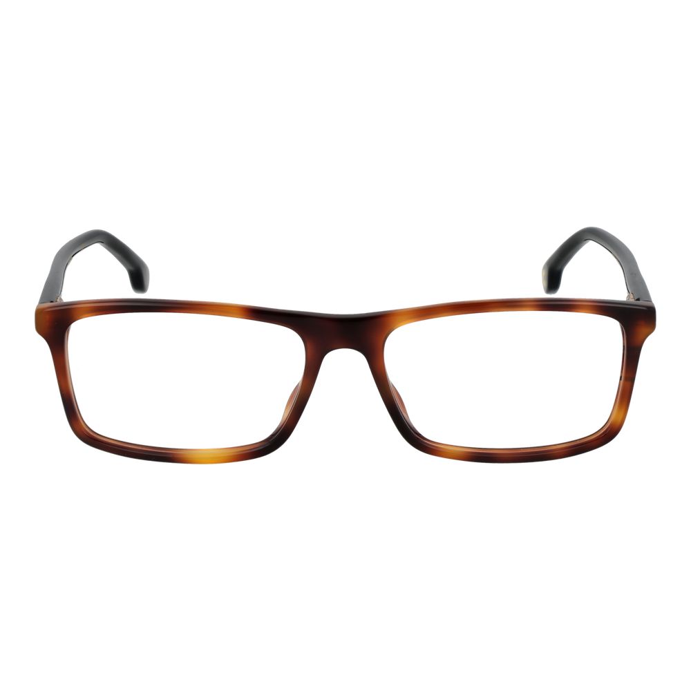 Carrera Brown Men’s Optical Frames – Rectangle Demo Lens