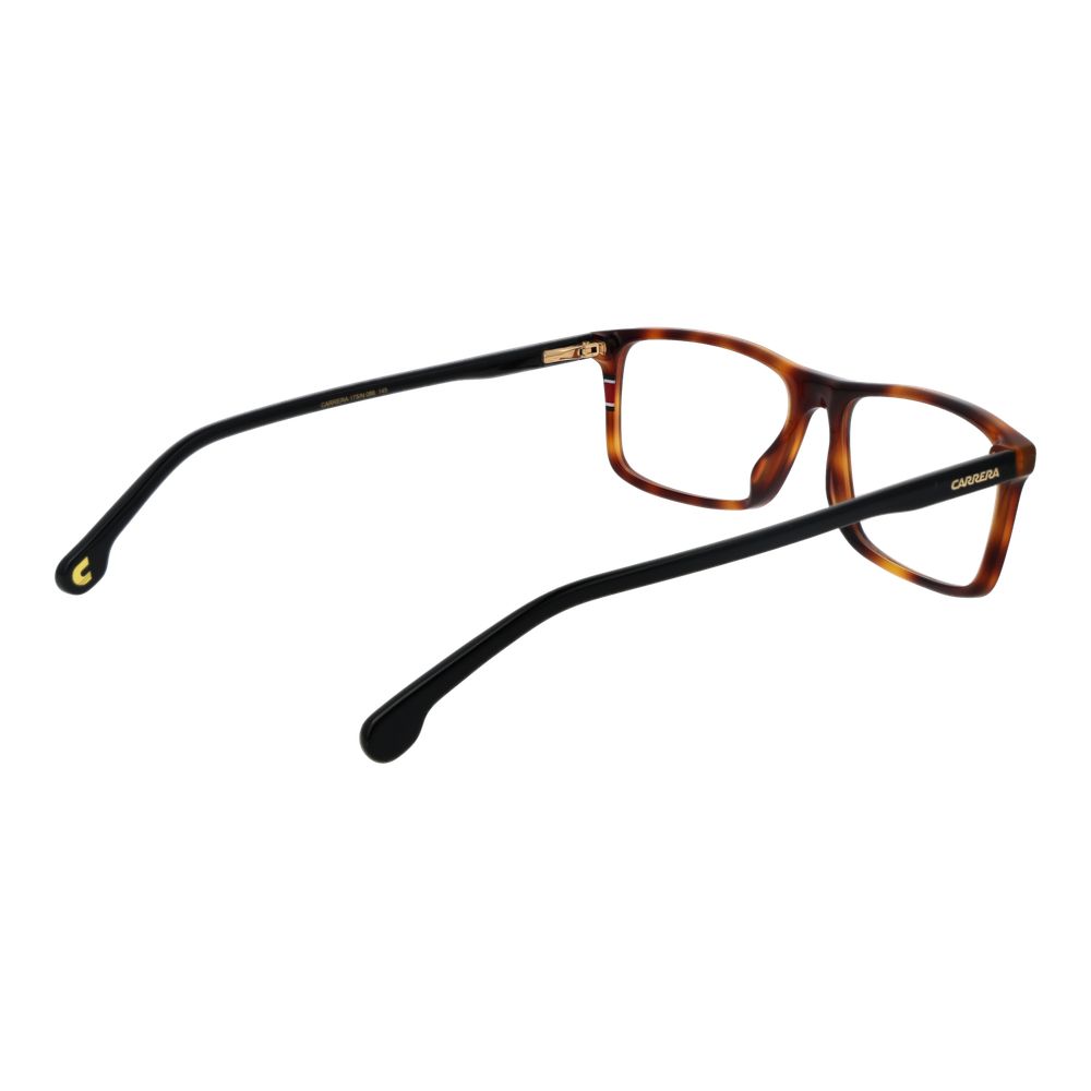 Carrera Brown Men’s Optical Frames – Rectangle Demo Lens