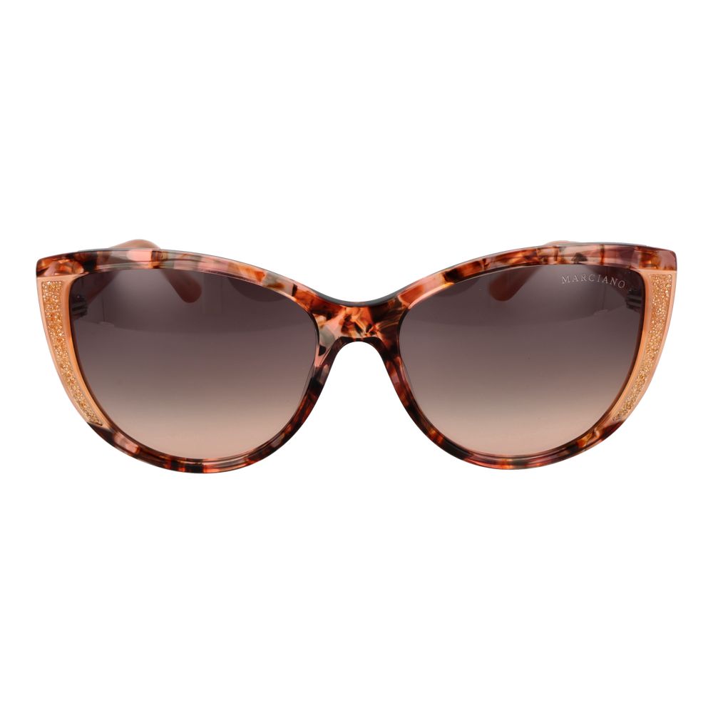 Marciano by Guess Women’s Sunglasses – Brown Cat Eye Frame, Gradient Lenses