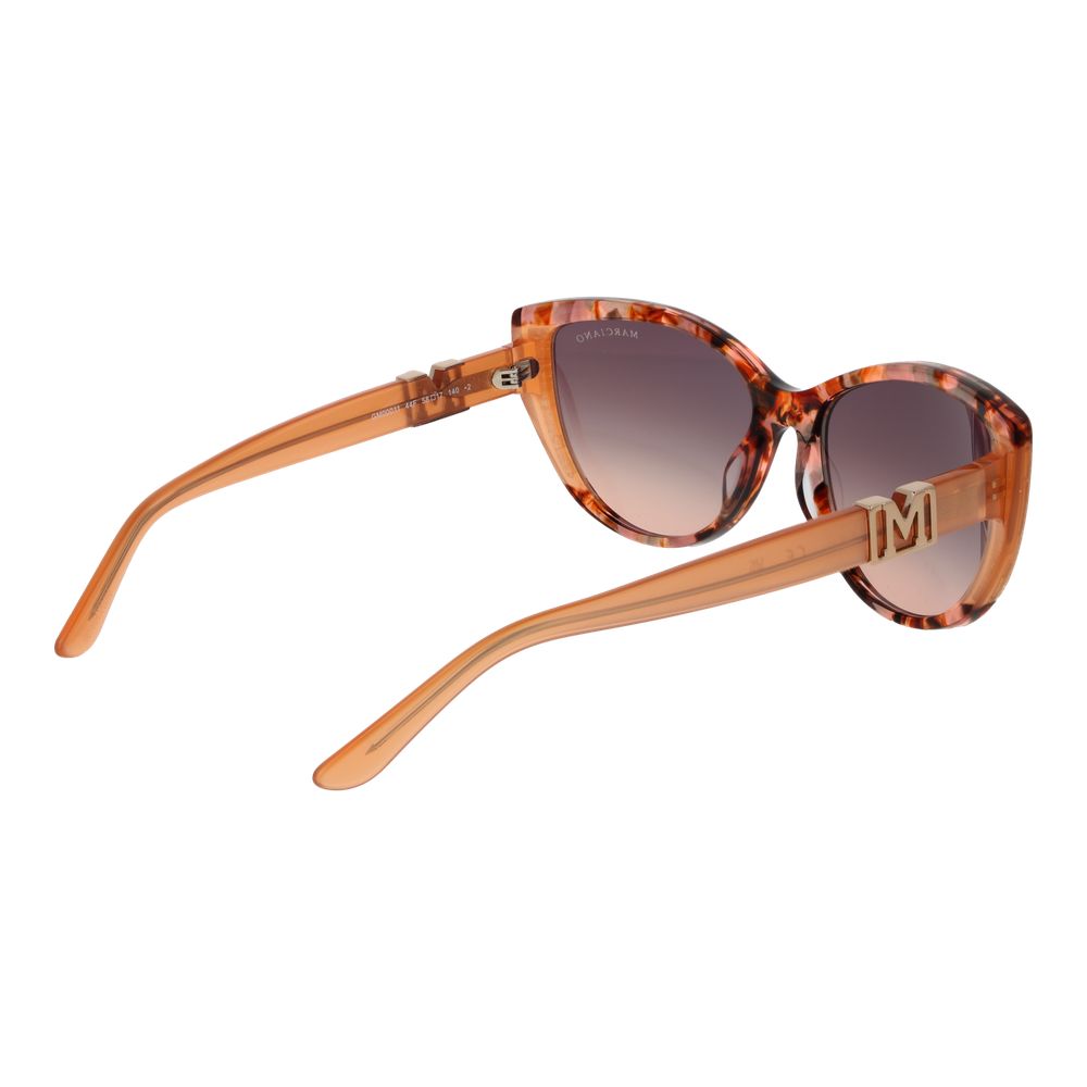Marciano by Guess Women’s Sunglasses – Brown Cat Eye Frame, Gradient Lenses