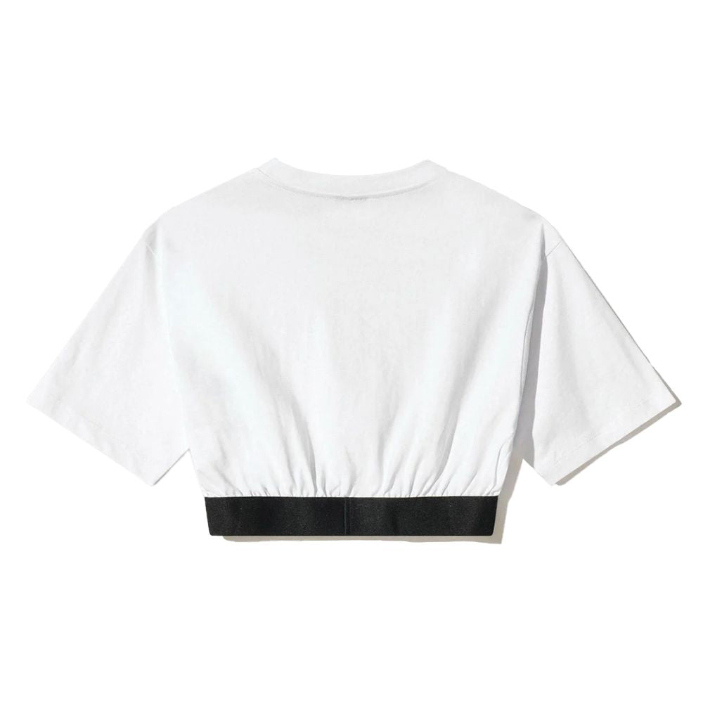 Comme Des Fuckdown White Cotton Logo T-Shirt